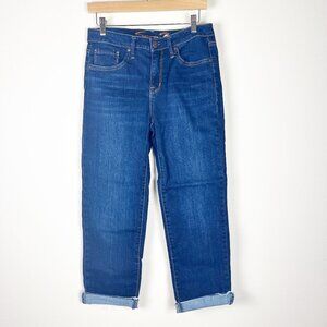 2/$30 7FAM Tower Straight Crop Jeans 4